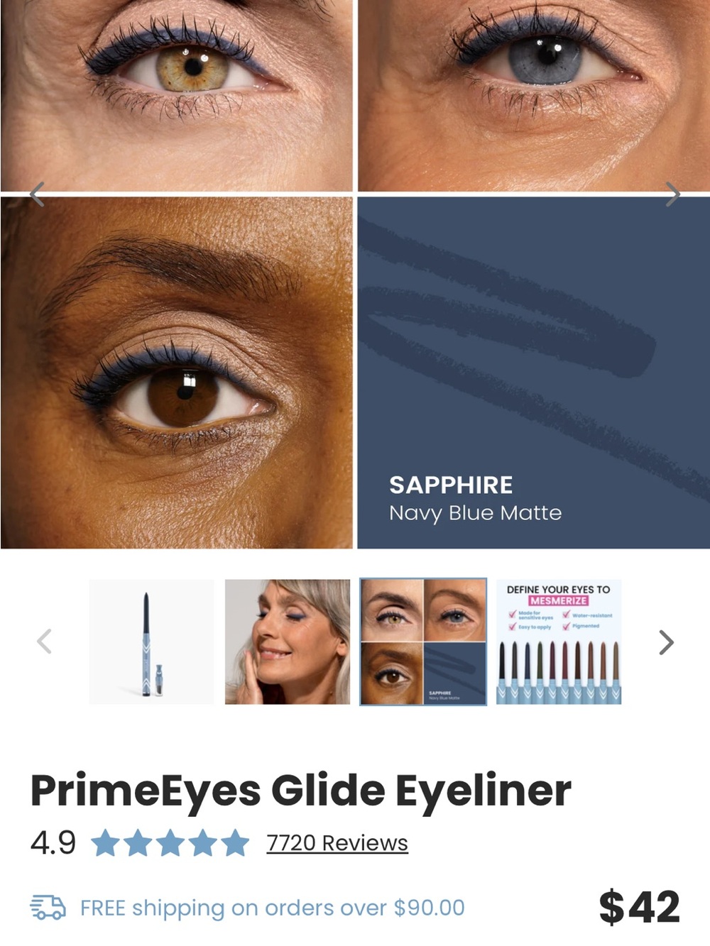 Prime Prometics PrimeEyes Eyeliner in Sapphire